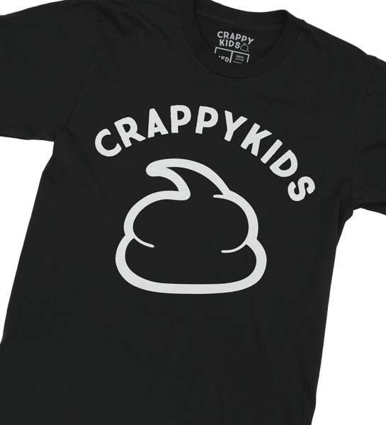 Crappykids Basic Black T-Shirt