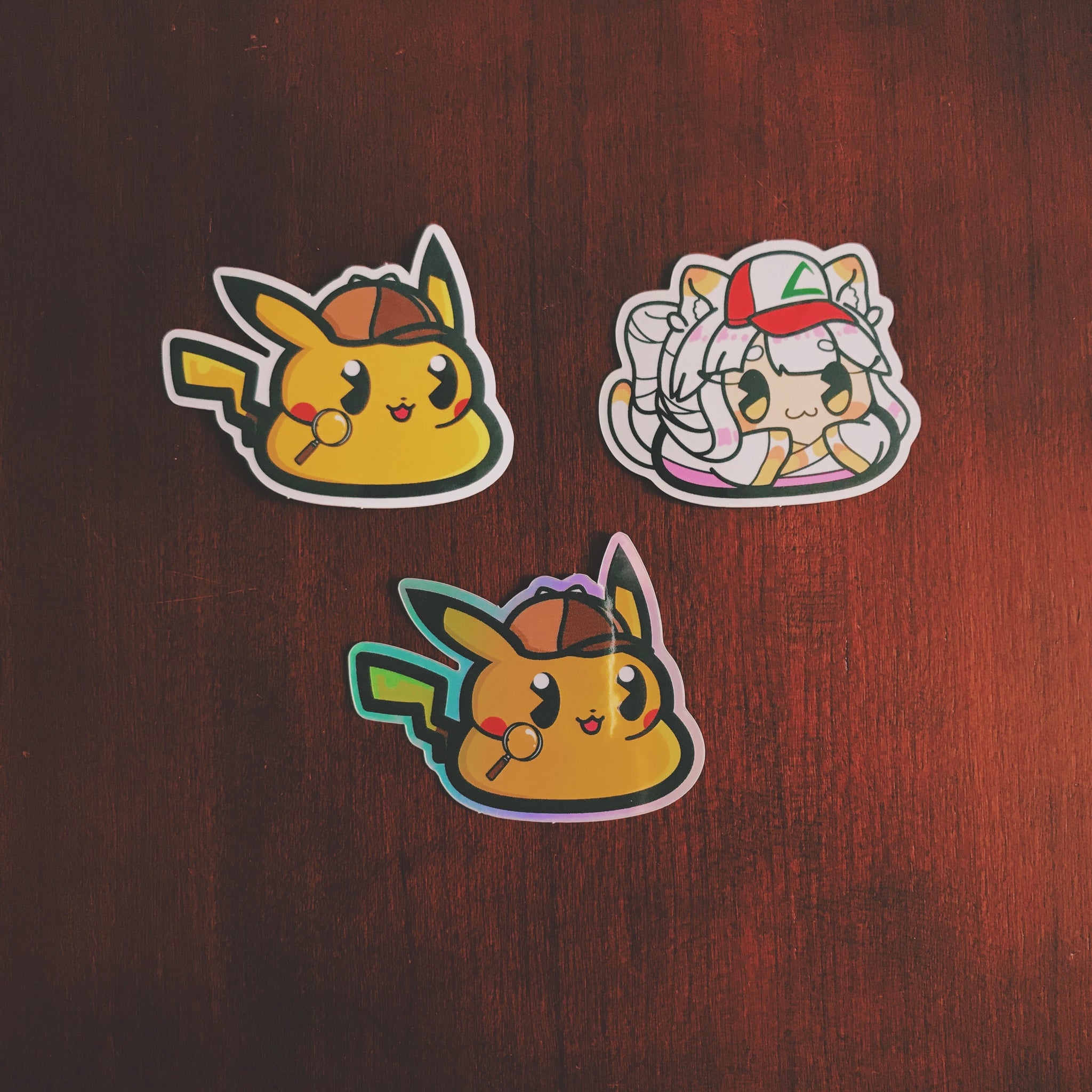 Detective Pikapoo Sticker Pack