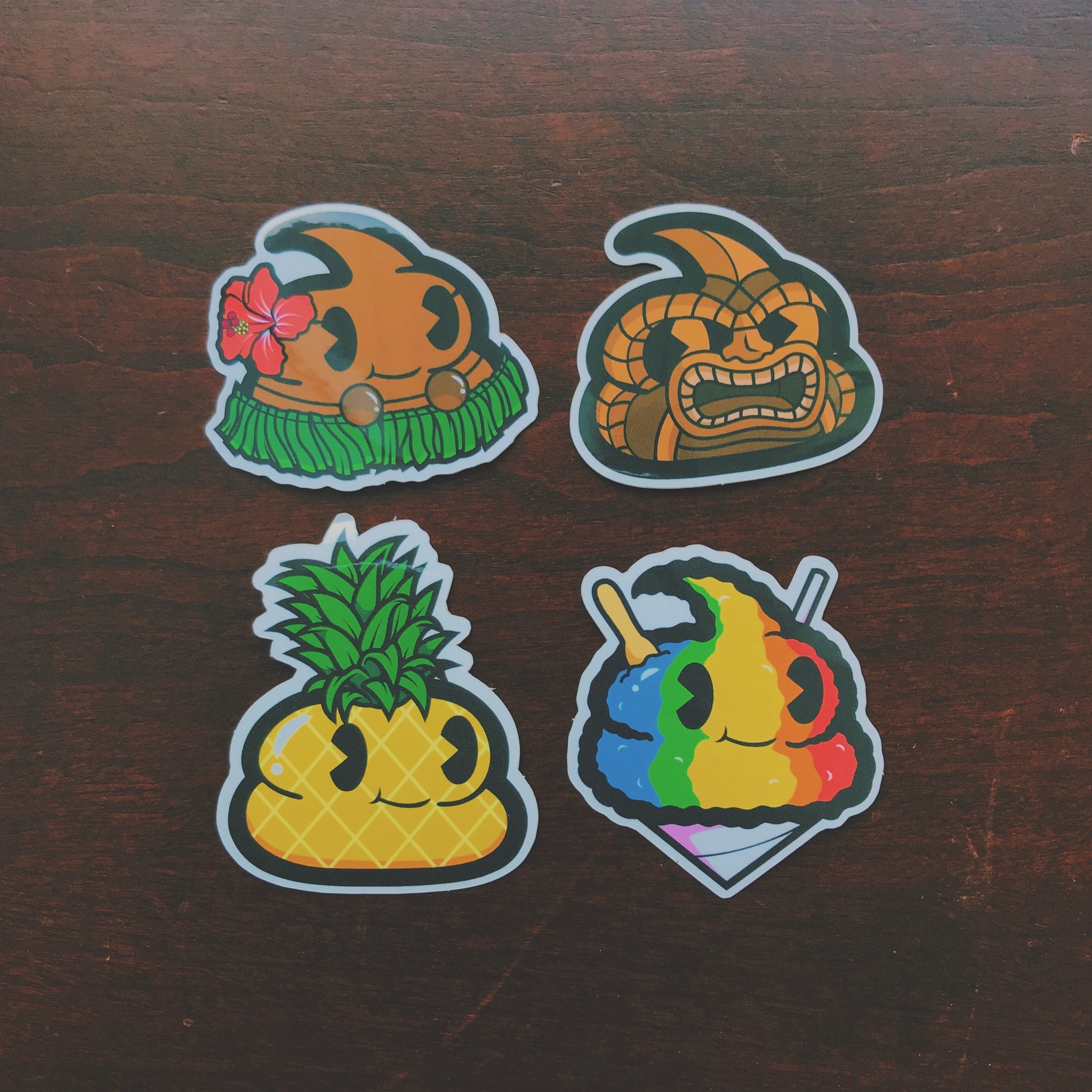 Hawaii Andre Sticker Pack