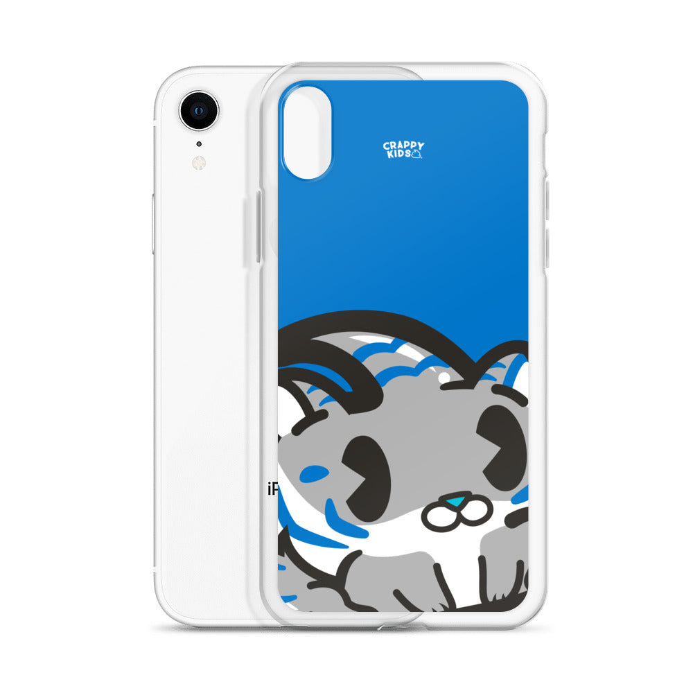 Grey Tiger Poo iPhone Case