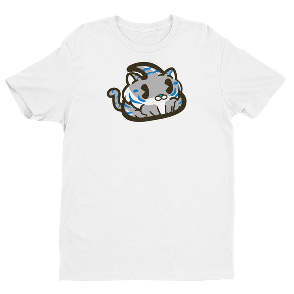 Grey Tiger Poo Short Sleeve T-shirt