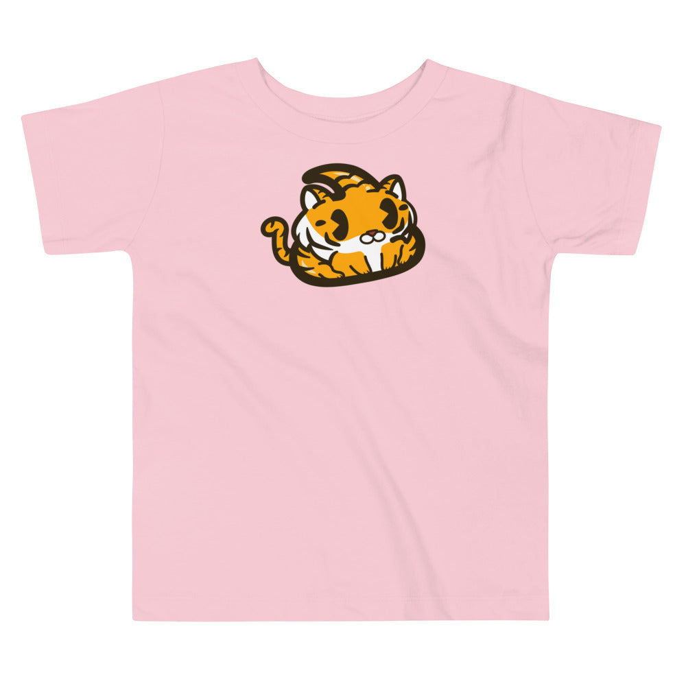Tiger Poo Toddler Short Sleeve Tee