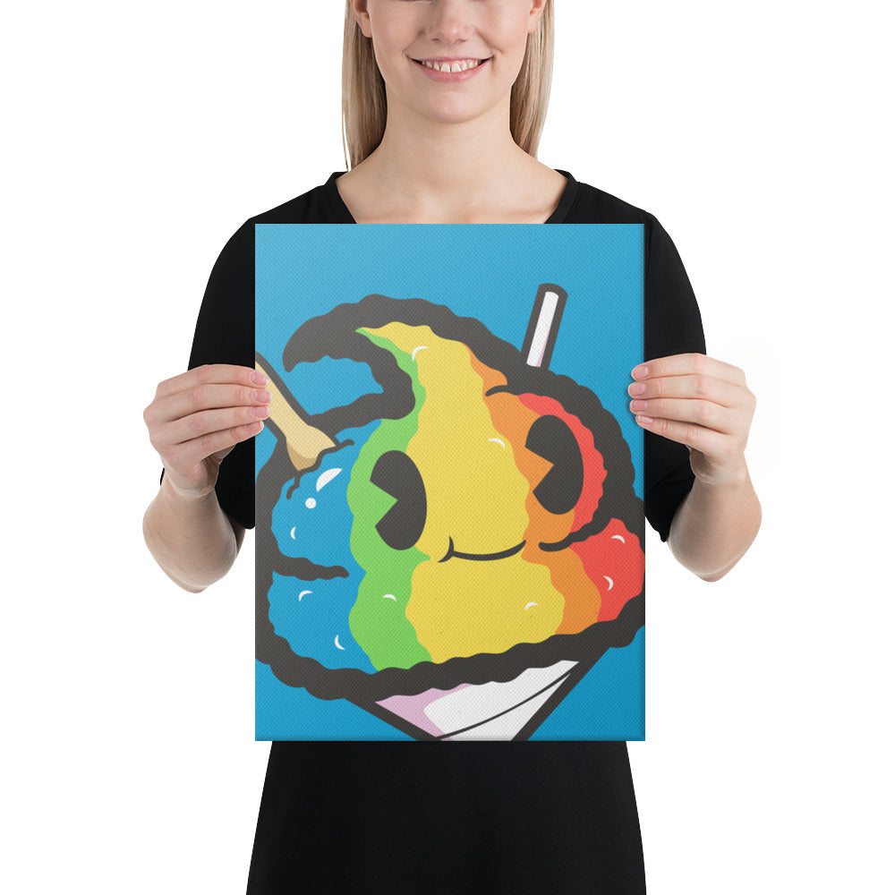 Shave Ice Andre 12x16 Canvas Print