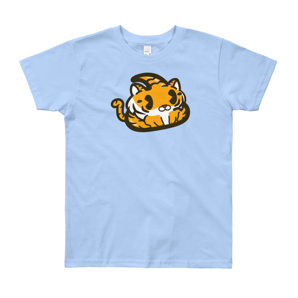 Tiger Poo Youth Short Sleeve T-Shirt