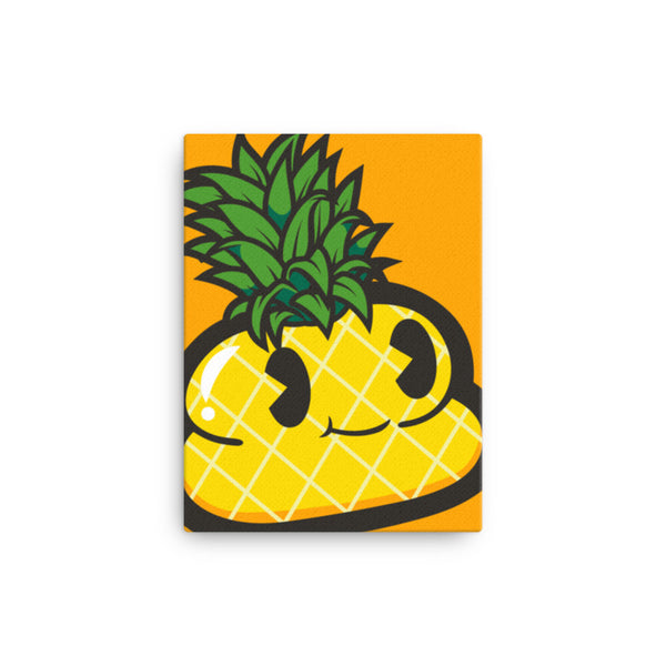 Pineapple Andre 12x 16 Canvas Print